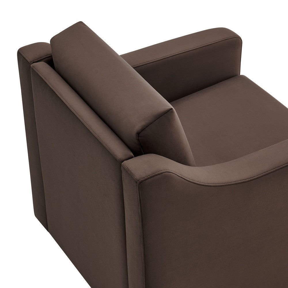 Modway Liora Performance Velvet Armchair by Modway-EEI-7282