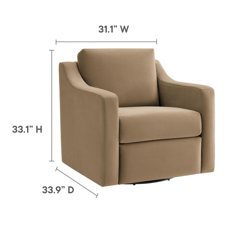 Modway Liora Performance Velvet Armchair by Modway-EEI-7282