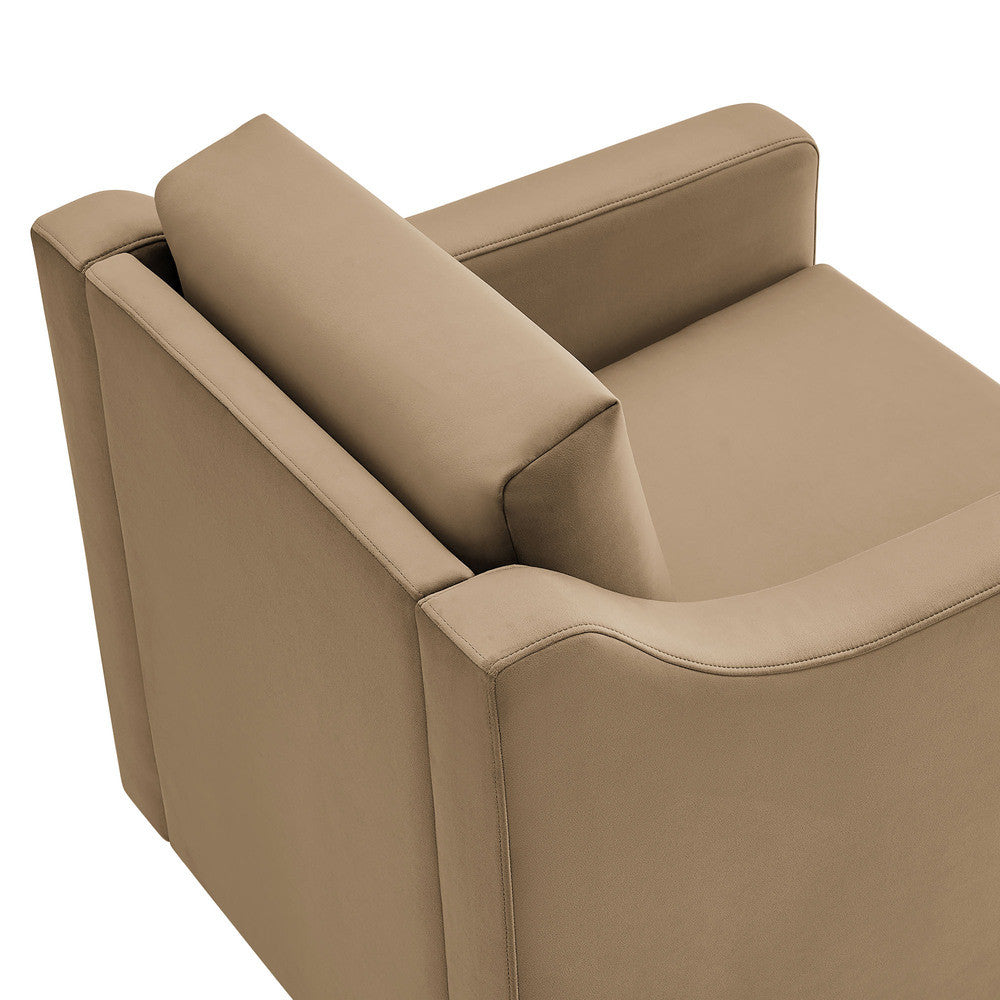 Modway Liora Performance Velvet Armchair by Modway-EEI-7282