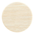 EEI-6747-BLK-TRA Lippa 20" Round Faux Travertine Side Table by Modway