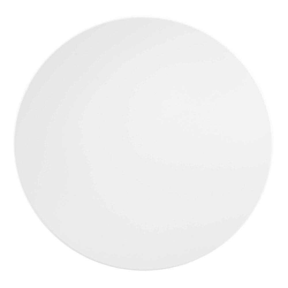 EEI-5678-WHI-WHI Lippa 20" Round Wood Side Table by Modway