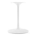 EEI-5162-WHI-NAT Lippa 24" Square Wood Dining Table by Modway