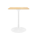 Modway EEI-5162-WHI-NAT Lippa 24" Square Wood Dining Table White Natural