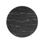 EEI-4884-BLK-BLK Lippa 36" Round Faux Marble Coffee Table by Modway