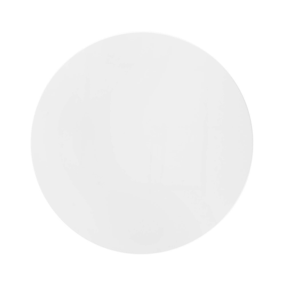 EEI-3511-BLK-WHI Lippa 36" Round Wood Dining Table by Modway