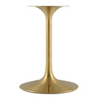 EEI-5214-GLD-CHE Lippa 36" Round Wood Dining Table by Modway