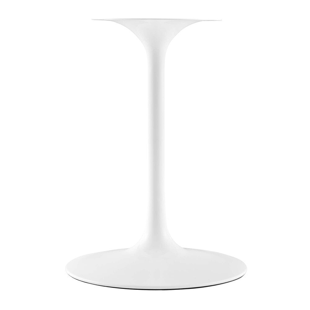 EEI-2017-WHI Lippa 48" Oval Wood Dining Table by Modway