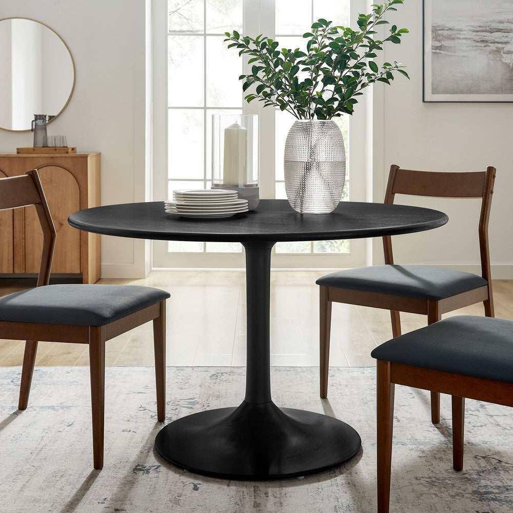 EEI-7051 Lippa 48" Round Solid Wood Dining Table by Modway