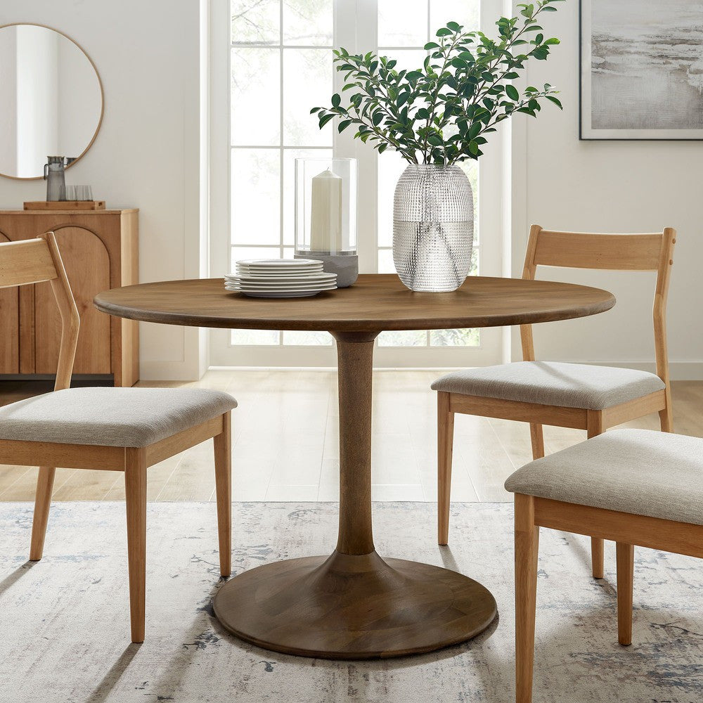 EEI-7051 Lippa 48" Round Solid Wood Dining Table by Modway