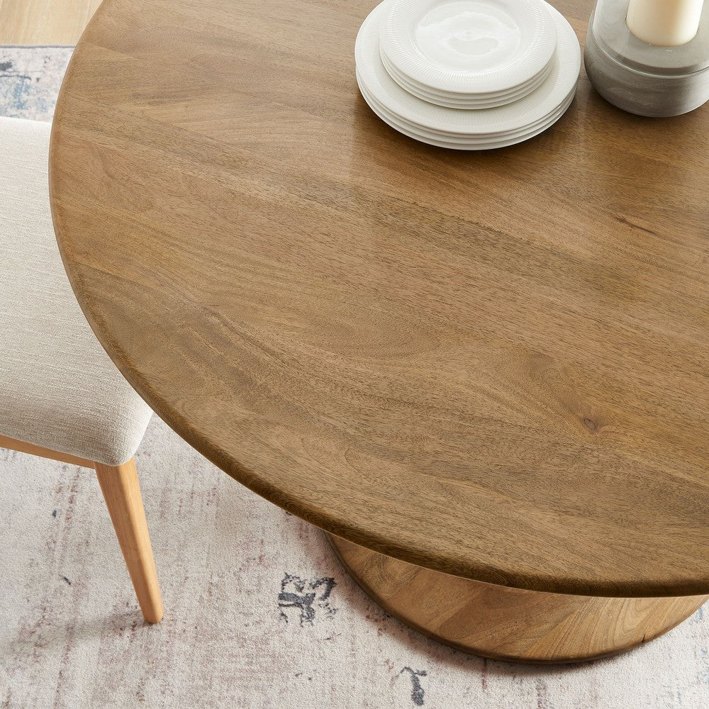 EEI-7051 Lippa 48" Round Solid Wood Dining Table by Modway
