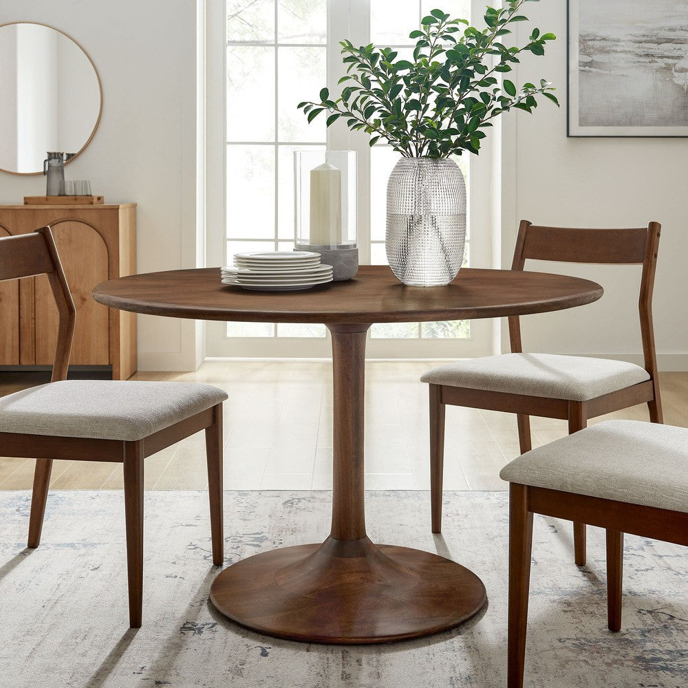 EEI-7051 Lippa 48" Round Solid Wood Dining Table by Modway