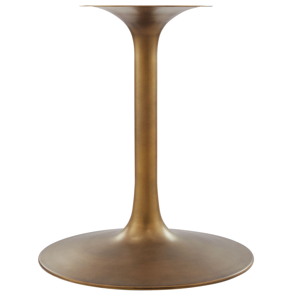 EEI-7071 Lippa 60" Round Pedestal Solid Wood Dining Table by Modway