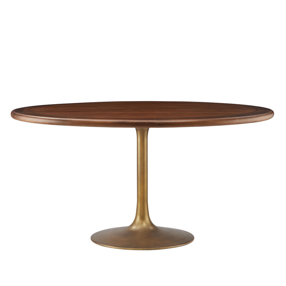 EEI-7071 Lippa 60" Round Pedestal Solid Wood Dining Table by Modway