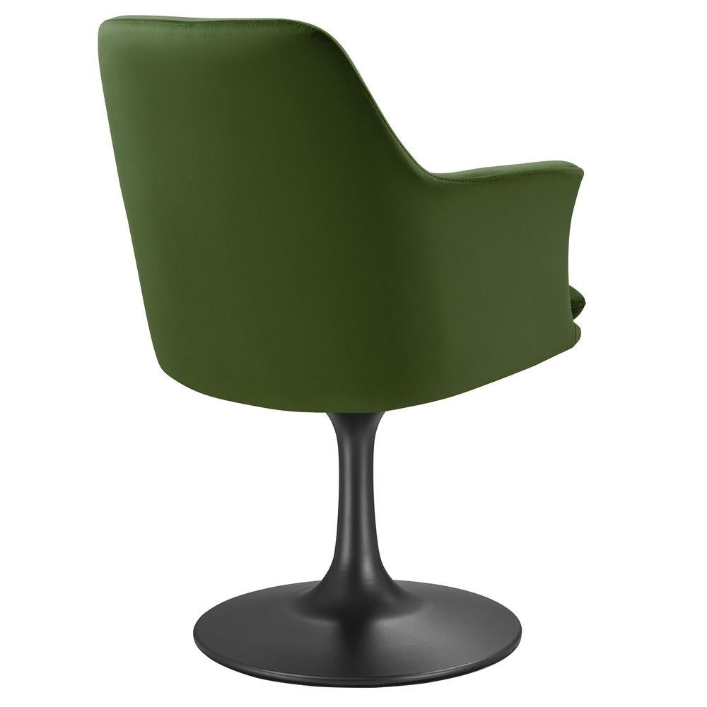 EEI-6957 Lippa Swivel Dining Performance Velvet Armchair by Modway