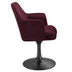 EEI-6957 Lippa Swivel Dining Performance Velvet Armchair by Modway