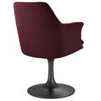 EEI-6957 Lippa Swivel Dining Performance Velvet Armchair by Modway