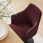 EEI-6957 Lippa Swivel Dining Performance Velvet Armchair by Modway