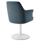 EEI-6957 Lippa Swivel Dining Performance Velvet Armchair by Modway