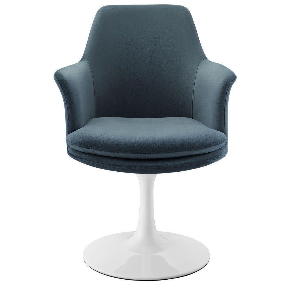 EEI-6957 Lippa Swivel Dining Performance Velvet Armchair by Modway