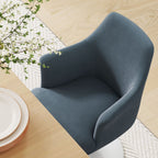 EEI-6957 Lippa Swivel Dining Performance Velvet Armchair by Modway
