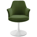 EEI-6957 Lippa Swivel Dining Performance Velvet Armchair by Modway