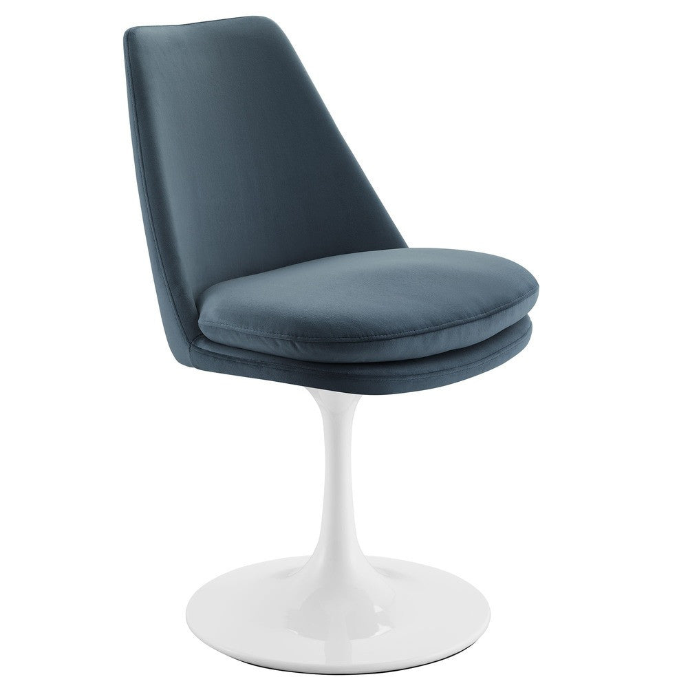 EEI-6954 Lippa Swivel Dining Performance Velvet Side Chair by Modway