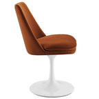EEI-6954 Lippa Swivel Dining Performance Velvet Side Chair by Modway