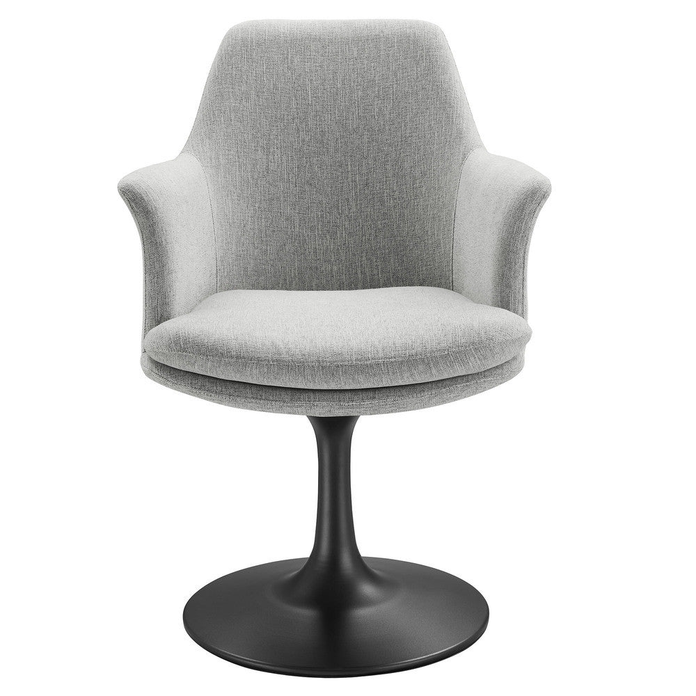 Modway Lippa Swivel Dining Upholstered Armchair by Modway-EEI-6956