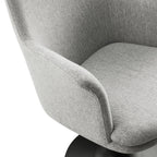 Modway Lippa Swivel Dining Upholstered Armchair by Modway-EEI-6956