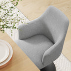 Modway Lippa Swivel Dining Upholstered Armchair by Modway-EEI-6956
