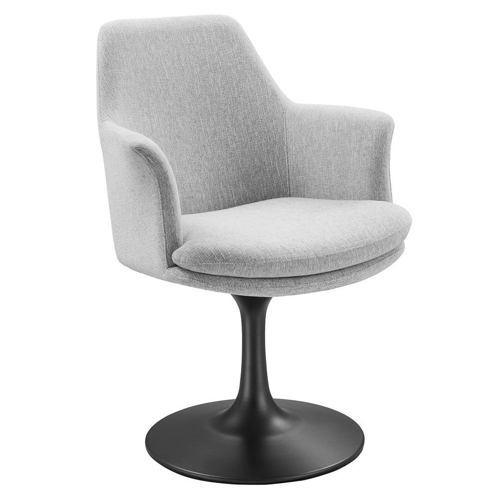 Modway Lippa Swivel Dining Upholstered Armchair by Modway-EEI-6956