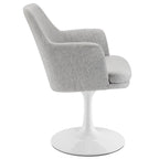 Modway Lippa Swivel Dining Upholstered Armchair by Modway-EEI-6956