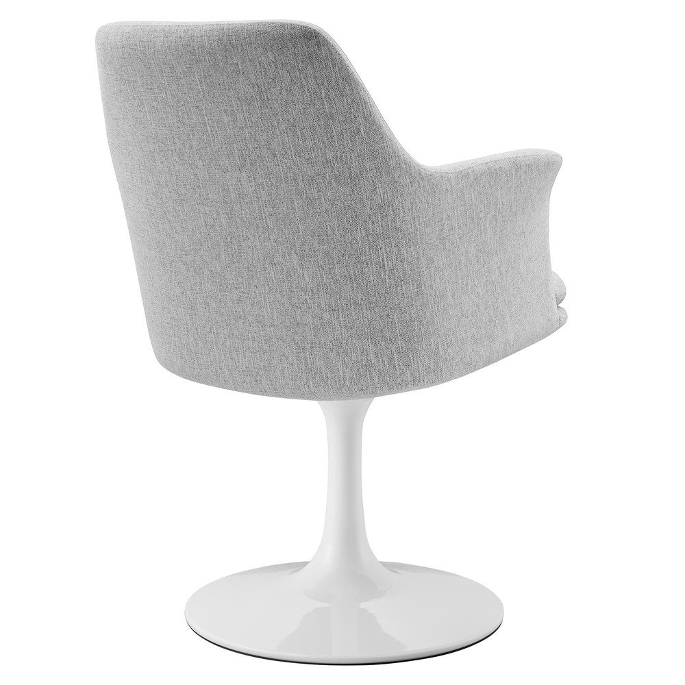 Modway Lippa Swivel Dining Upholstered Armchair by Modway-EEI-6956