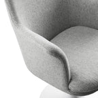 Modway Lippa Swivel Dining Upholstered Armchair by Modway-EEI-6956
