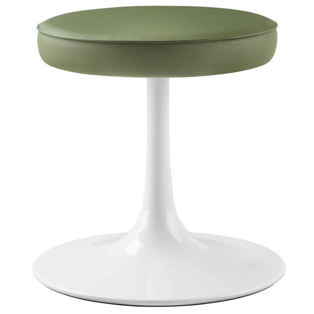 Modway Lippa Vegan Leather Round Stool by Modway-EEI-7264