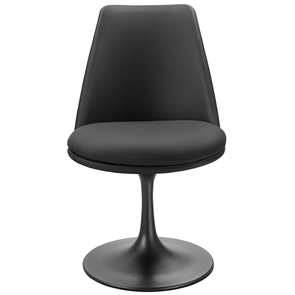 EEI-6955 Lippa Swivel Dining Vegan Leather Side Chair by Modway