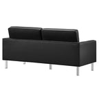 EEI-3388 Loft Tufted Vegan Leather Loveseat by Modway