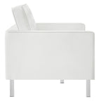 EEI-3388 Loft Tufted Vegan Leather Loveseat by Modway