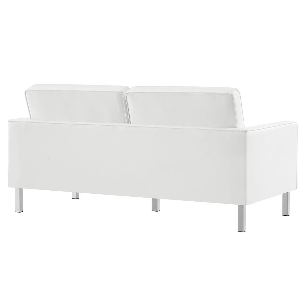 EEI-3388 Loft Tufted Vegan Leather Loveseat by Modway