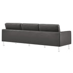 EEI-3385 Loft Tufted Vegan Leather Sofa by Modway