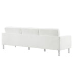 EEI-3385 Loft Tufted Vegan Leather Sofa by Modway
