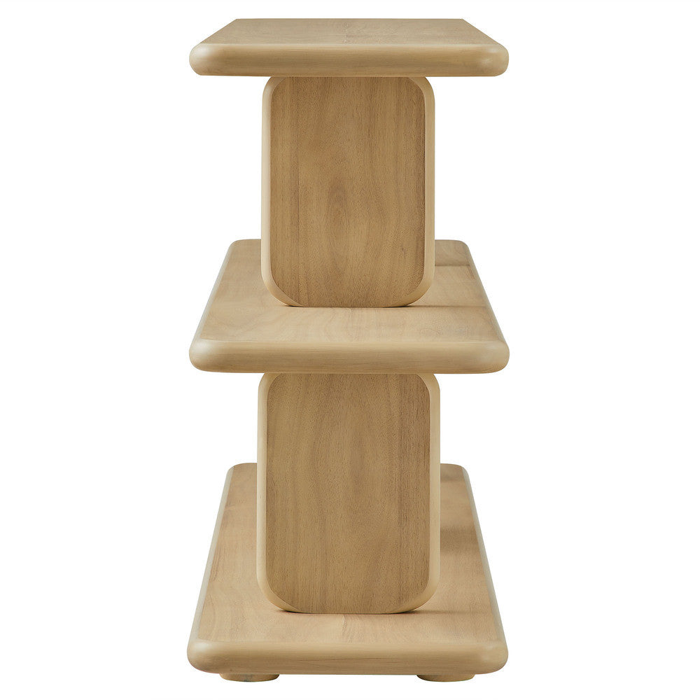 Modway Lyle Sculptural 2-Tier Bookshelf by Modway-EEI-7232