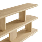 Modway Lyle Sculptural 2-Tier Bookshelf by Modway-EEI-7232