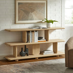 Modway Lyle Sculptural 2-Tier Bookshelf by Modway-EEI-7232