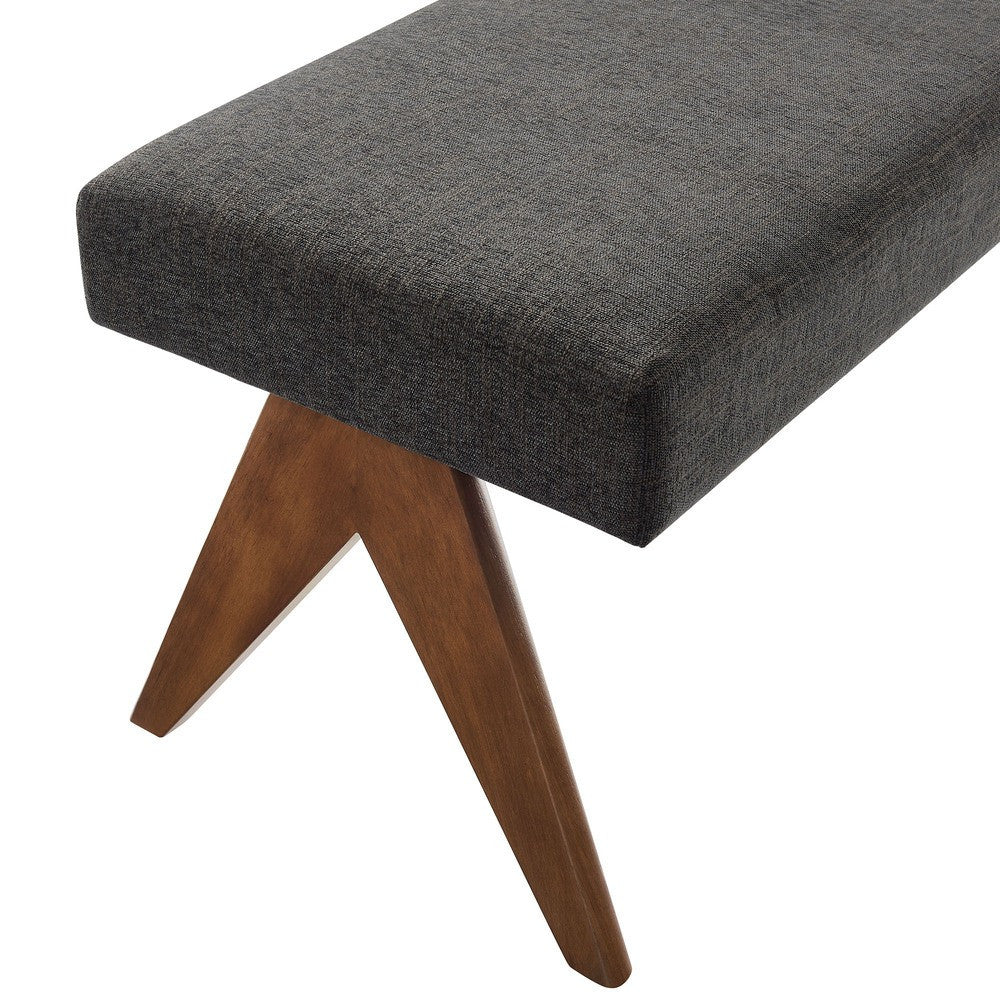 EEI-7112 Lyra 47" Fabric Upholstered Bench by Modway