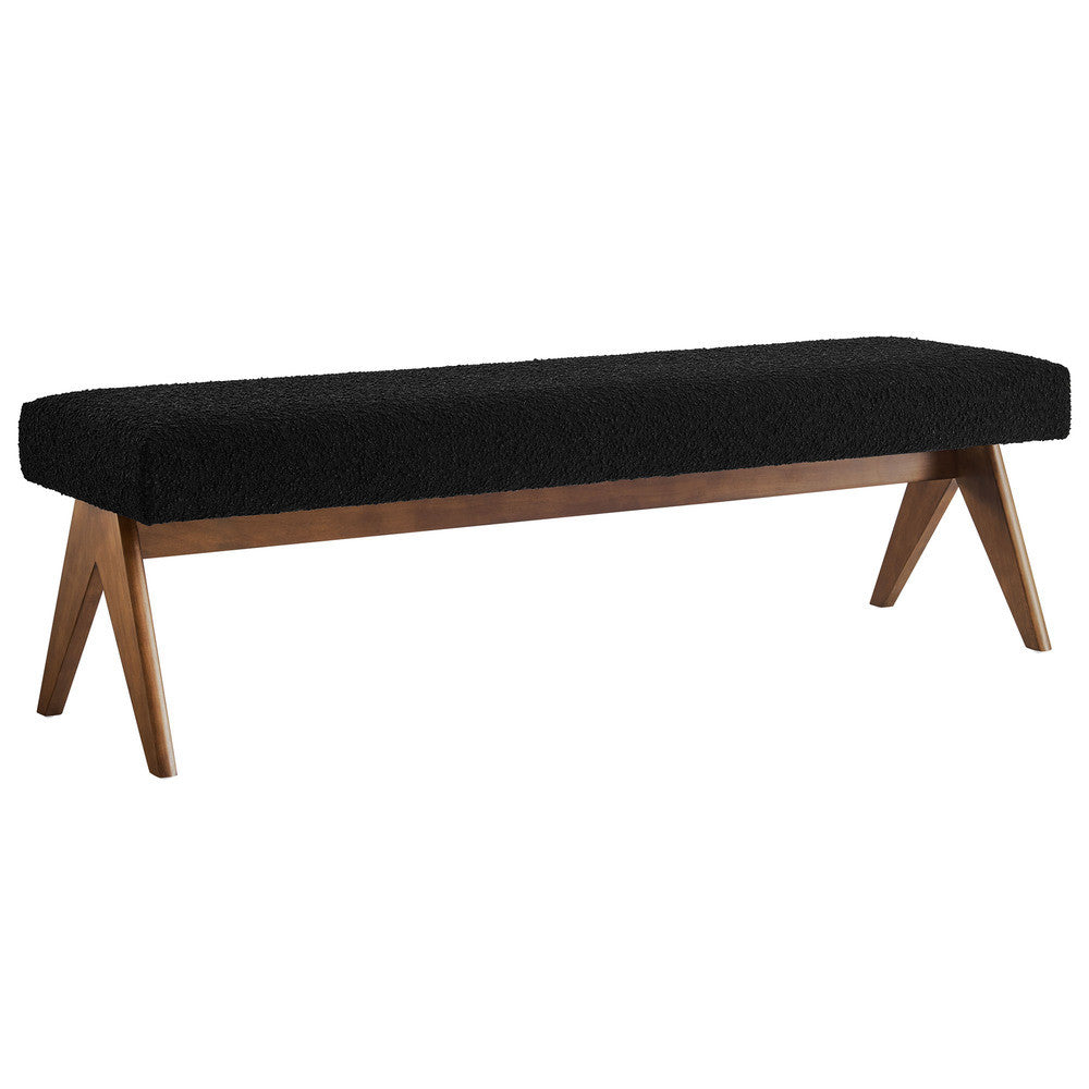 EEI-7115 Lyra 63" Boucle Upholstered Bench by Modway