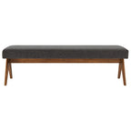 EEI-7114 Lyra 63" Fabric Upholstered Bench by Modway