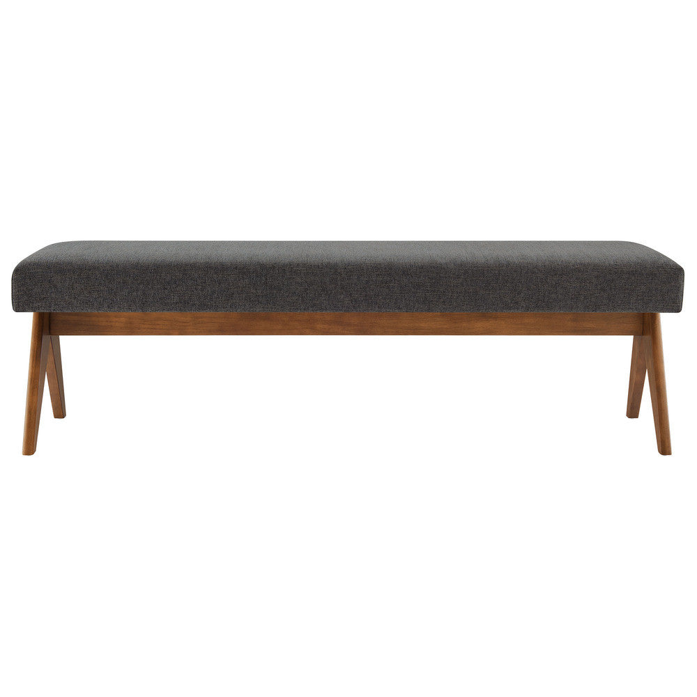 EEI-7114 Lyra 63" Fabric Upholstered Bench by Modway