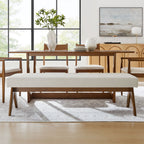 EEI-7114 Lyra 63" Fabric Upholstered Bench by Modway