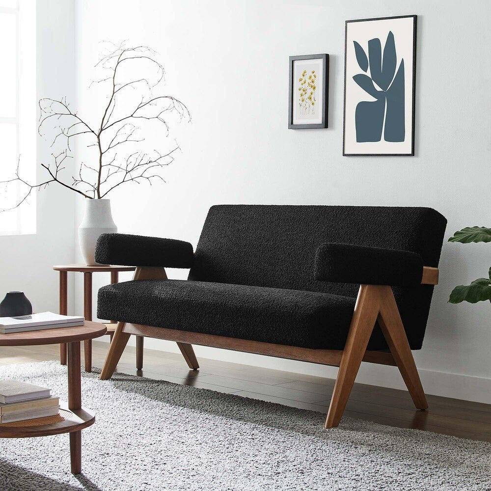 EEI-6504 Lyra Boucle Fabric Loveseat by Modway